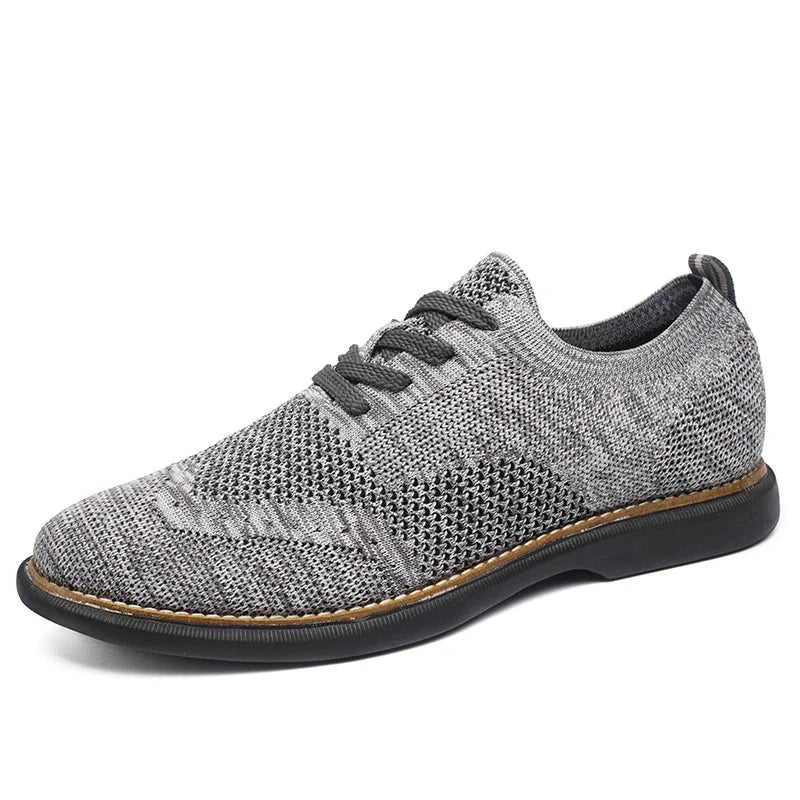 BONA Men’s Casual Flying Weave Oxfords