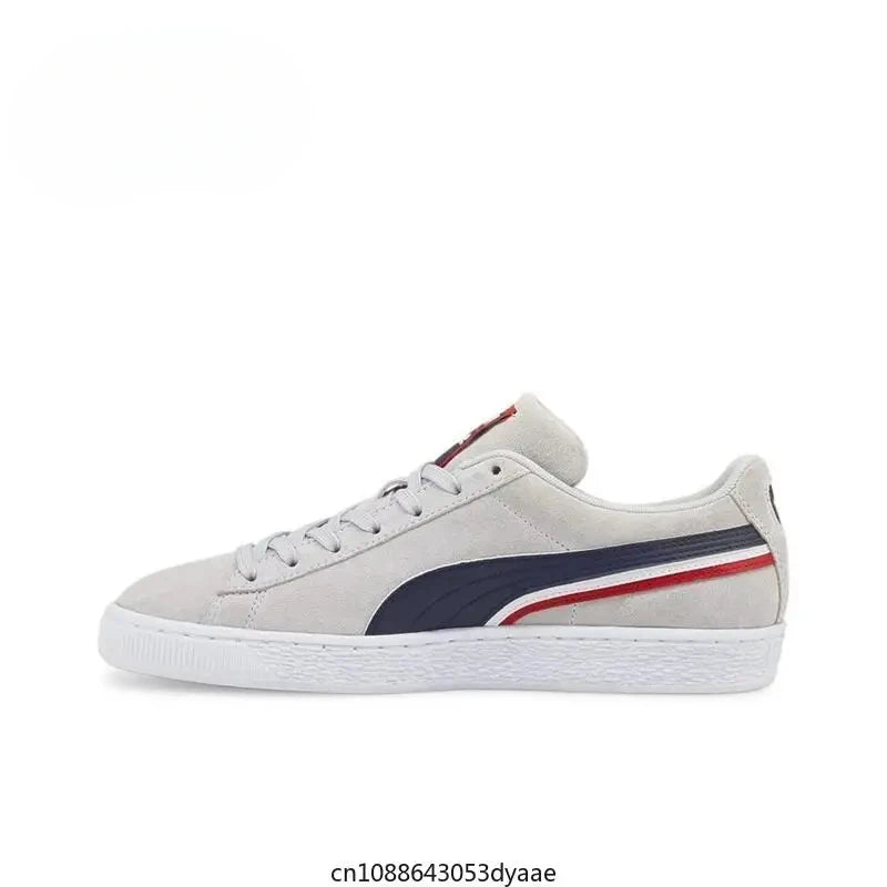 حذاء رياضي PUMA Suede Light Grey للتزلج على الألواح للجنسين