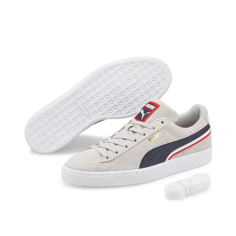 حذاء رياضي PUMA Suede Light Grey للتزلج على الألواح للجنسين