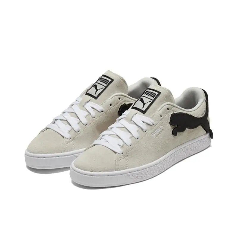 حذاء رياضي PUMA Suede Light Grey للتزلج على الألواح للجنسين