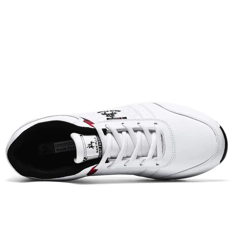 Trend Step Men's Leather Sneakers