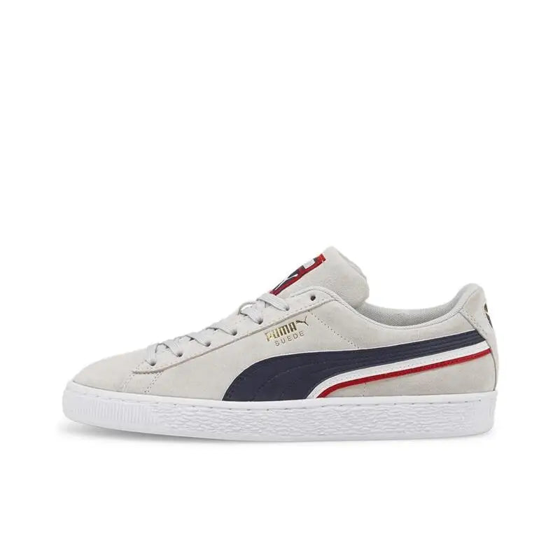 حذاء رياضي PUMA Suede Light Grey للتزلج على الألواح للجنسين