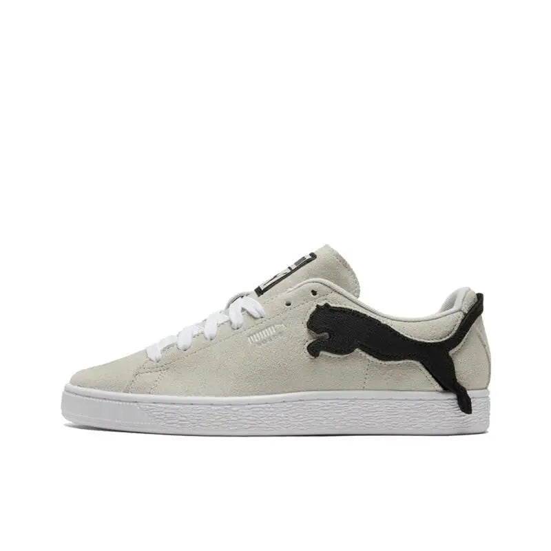 حذاء رياضي PUMA Suede Light Grey للتزلج على الألواح للجنسين