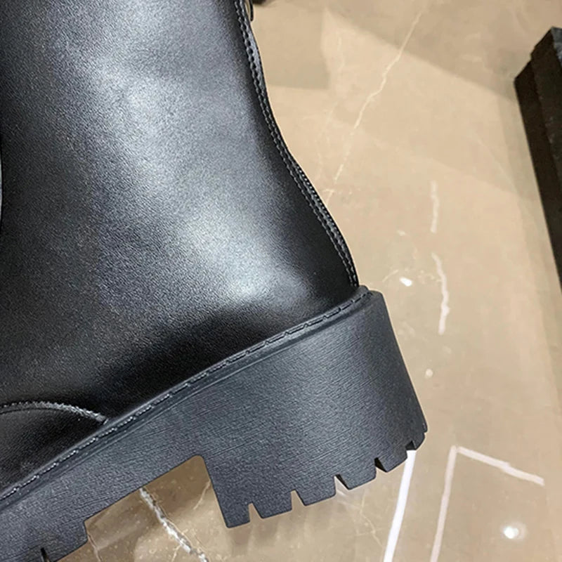 Women’s Chunky Platform Combat Boots